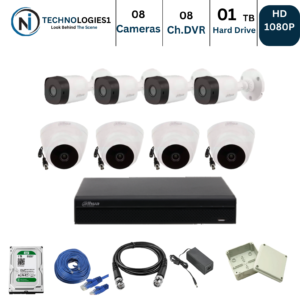 8 FULL HD CCTV CAMERAS PACKAGE 02 (Dahua) 74,000/PKR