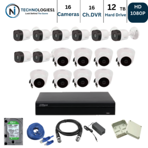 16 FULL HD CCTV CAMERAS PACKAGE 02 (Dahua)  141,000/PKR