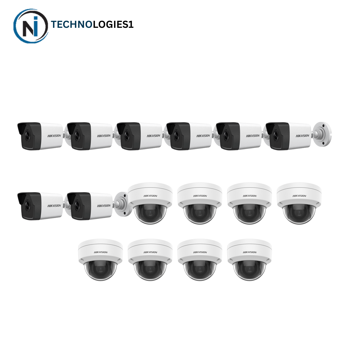 16 FULL HD CCTV CAMERAS PACKAGE 03 (Hikvision) 245,000/PKR - Image 2